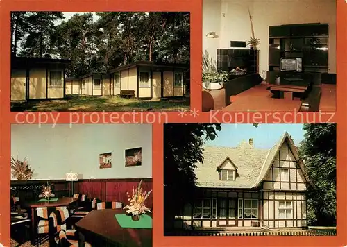 AK / Ansichtskarte Graebendorf_Koenigs_Wusterhausen Bungalows Klubhaus Betriebsheim VEB Robotron Vertrieb Berlin Graebendorf_Koenigs