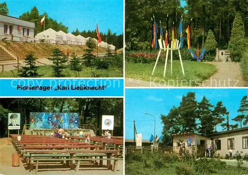 AK / Ansichtskarte Zwickau_Sachsen Pionierlager Karl Liebknecht Zwickau Sachsen