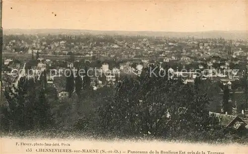 AK / Ansichtskarte Chennevieres sur Marne Panorama Chennevieres sur Marne