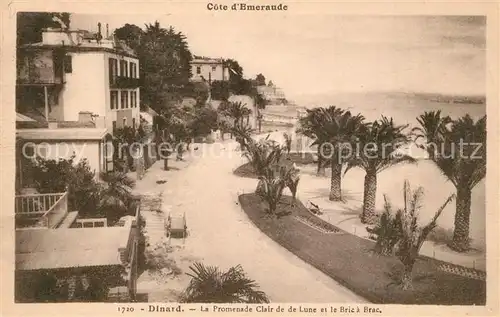 AK / Ansichtskarte Dinard_Ille_et_Vilaine_Bretagne Promenade Dinard_Ille