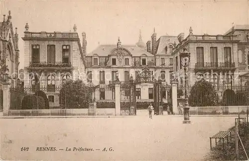 AK / Ansichtskarte Rennes_Ille et Vilaine la Prefecture 