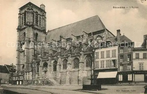 AK / Ansichtskarte Sezanne Eglise Sezanne