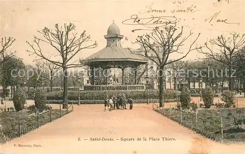 AK / Ansichtskarte Saint Denis_Seine_Saint_Denis Squere de la Place Thiers Saint Denis_Seine