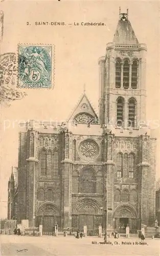 AK / Ansichtskarte Saint Denis_Seine_Saint_Denis La Cathedrale Saint Denis_Seine