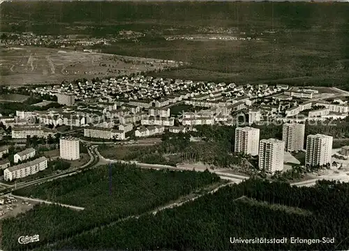 AK / Ansichtskarte Erlangen Fliegeraufnahme Universitaet Erlangen