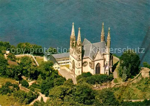 AK / Ansichtskarte Remagen Fliegeraufnahme Apollinariskirche und Franziskanerkloster Remagen