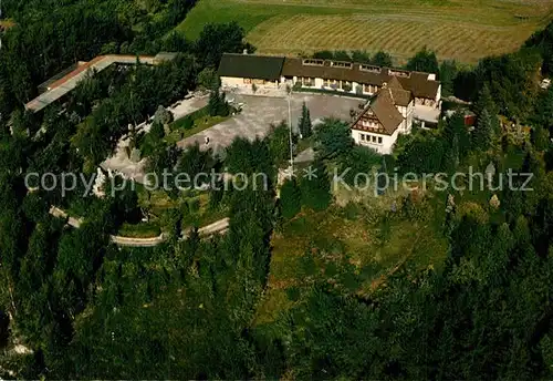 AK / Ansichtskarte Berlebeck Fliegeraufnahme Adlerwarte Berlebeck