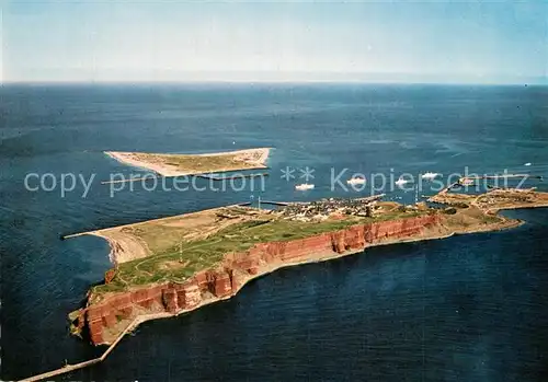 AK / Ansichtskarte Helgoland Fliegeraufnahme Helgoland
