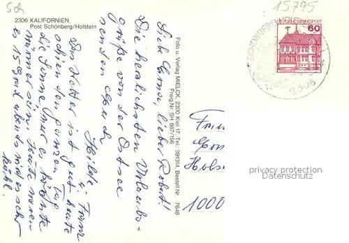 AK / Ansichtskarte Kalifornien_Ostseebad Fliegeraufnahme mit Strand Kalifornien_Ostseebad