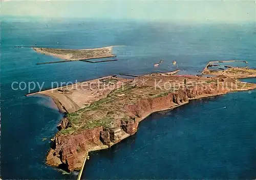 AK / Ansichtskarte Helgoland Fliegeraufnahme Helgoland