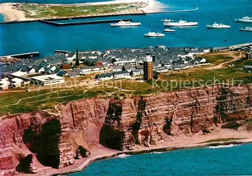 AK / Ansichtskarte Helgoland Fliegeraufnahme Helgoland