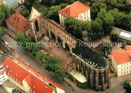 AK / Ansichtskarte Erfurt Fliegeraufnahme Barf??erkirche Erfurt