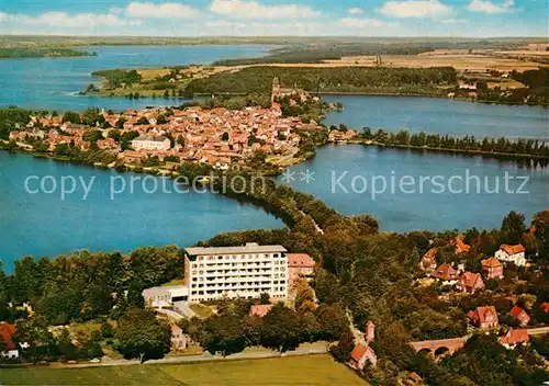 AK / Ansichtskarte Ratzeburg Fliegeraufnahme Inselstadt Ratzeburg