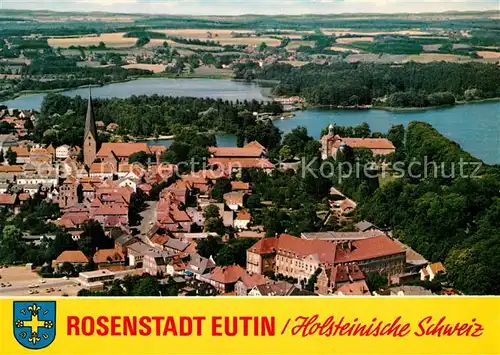 AK / Ansichtskarte Eutin Fliegeraufnahme Rosenstadt Eutin