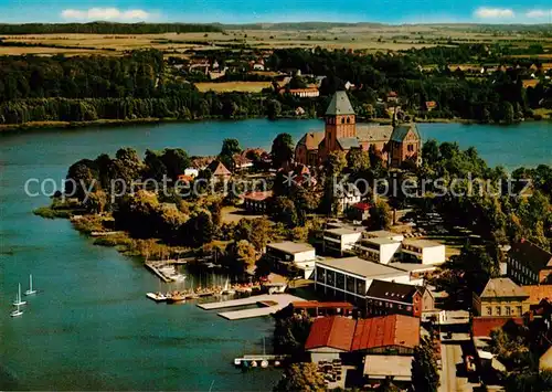 AK / Ansichtskarte Ratzeburg Fliegeraufnahme Domhalbinsel Ratzeburg