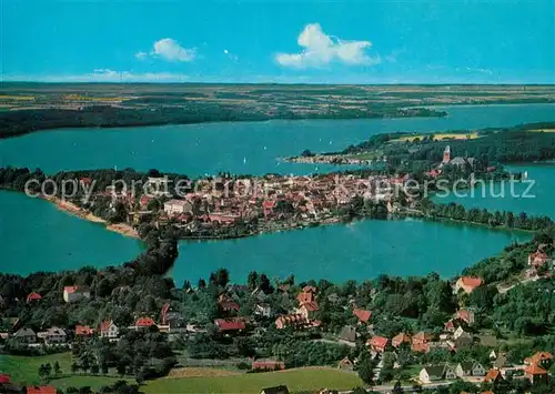 AK / Ansichtskarte Ratzeburg Fliegeraufnahme Inselstadt Ratzeburg