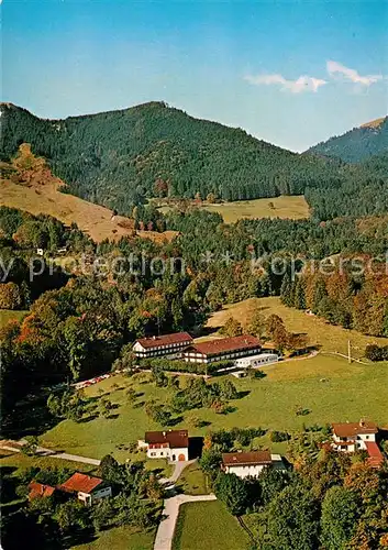 AK / Ansichtskarte Brannenburg Fliegeraufnahme Erholungsheim de D.P.G. Brannenburg