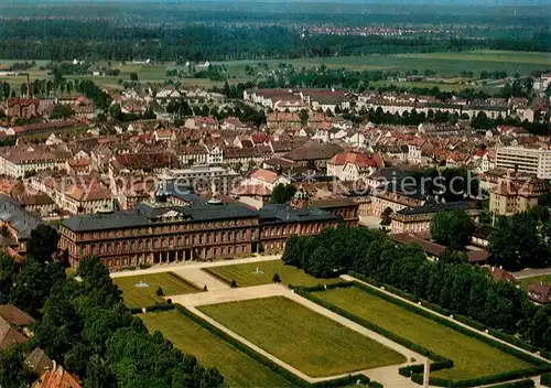AK / Ansichtskarte Rastatt Fliegeraufnahme Schloss Rastatt