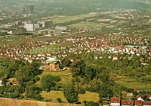 AK / Ansichtskarte Rotenberg_Stuttgart Fliegeraufnahme Grabkapelle auf dem W?rttemberg Rotenberg_Stuttgart