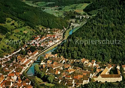 AK / Ansichtskarte Wolfach Fliegeraufnahme Kinzigtal  Wolfach