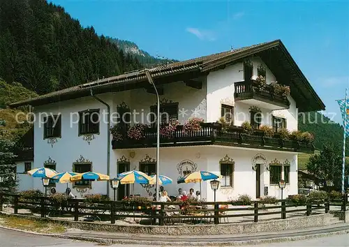 AK / Ansichtskarte Sachrang_Chiemgau Gasthof Pension Wilder Kaiser Sachrang Chiemgau
