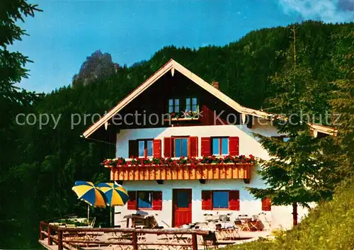 AK / Ansichtskarte Lenggries Reiseralm mit Demmelspitz Lenggries