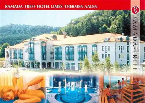 AK / Ansichtskarte Aalen Ramada Treff Hotel Limes Thermen Aalen