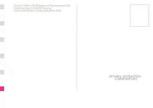 AK / Ansichtskarte Ismaning Bildungs und Tagungszentrum der Dt Telekom Ismaning