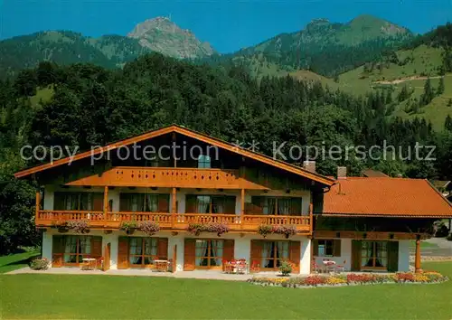 AK / Ansichtskarte Bayrischzell Gaestehaus Justi Bayrischzell