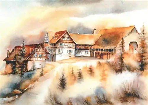 AK / Ansichtskarte Durbach Weingut Alfred Huber Durbach