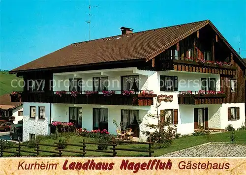 AK / Ansichtskarte Oberstaufen Kurheim Landhaus Nagelfluh Oberstaufen