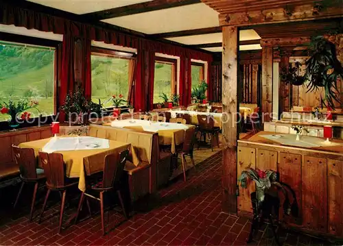 AK / Ansichtskarte Brandenberg_Todtnau Silberberghotel Restaurant Cafe Brandenberg Todtnau