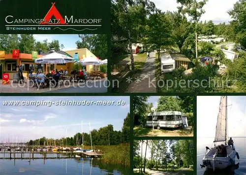 AK / Ansichtskarte Steinhuder_Meer Campingplatz Mardorf Details Steinhuder Meer