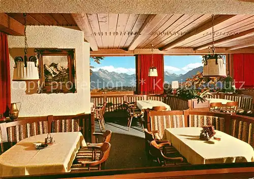 AK / Ansichtskarte Oberstdorf Berggasthof Schwand Oberstdorf