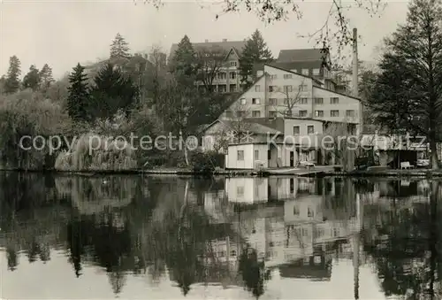 AK / Ansichtskarte Woltersdorf_Erkner Haus Gottesfriede Ansicht vom Kalksee Woltersdorf Erkner