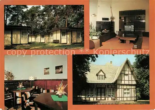 AK / Ansichtskarte Graebendorf_Koenigs_Wusterhausen Bungalows Klubhaus Betriebsheim VEB Robotron Vertrieb Berlin Graebendorf_Koenigs