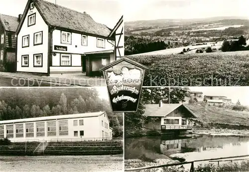 AK / Ansichtskarte Hinternah Gasthaus Schilling am Kohlberg Landschaftspanorama Hinternah