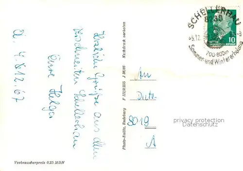 AK / Ansichtskarte Schellerhau FDGB Urlauber Casino Restaurant Schellerhau