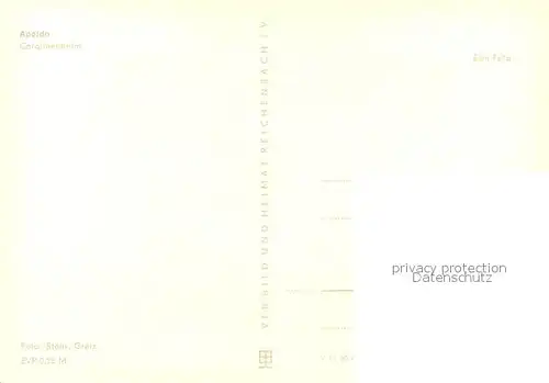 AK / Ansichtskarte Apolda Carolinenheim Apolda