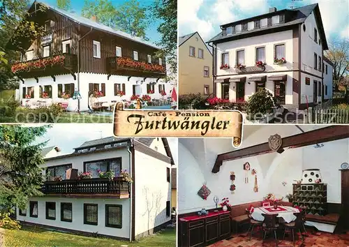 AK / Ansichtskarte Bad_Alexandersbad Cafe Pension Furtwaengler Bad_Alexandersbad