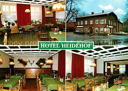 AK / Ansichtskarte Brokenlande Hotel Restaurant Heidehof Brokenlande