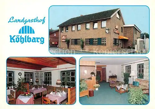 AK / Ansichtskarte Hademarschen Landgasthof Koehlbarg Restaurant Hademarschen