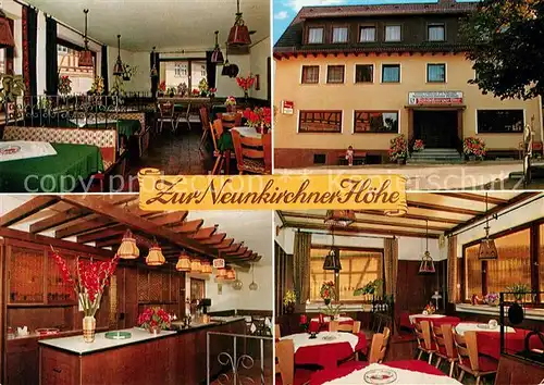 AK / Ansichtskarte Brandau_Modautal Gasthaus Pension Neunkirchner Hoehe Brandau Modautal