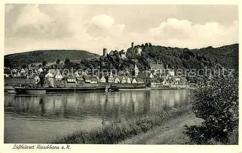 AK / Ansichtskarte Hirschhorn_Neckar Panorama Hirschhorn Neckar