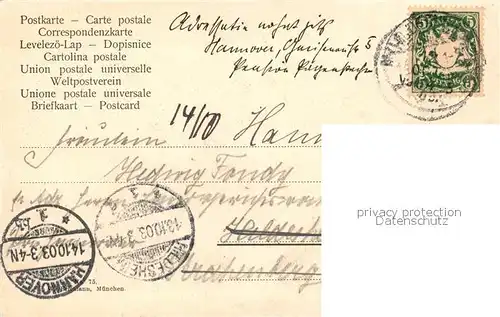 AK / Ansichtskarte Muenchen Schackgallerie Propylaeen Muenchen