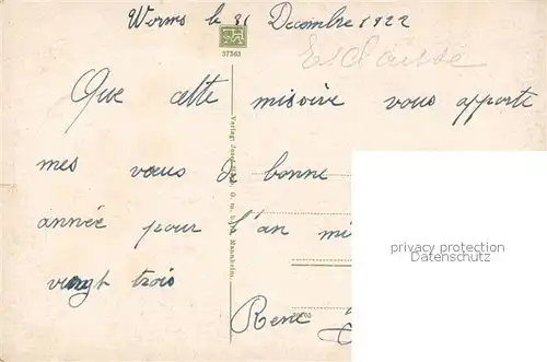 AK / Ansichtskarte Worms_Rhein Brunhilden Bruecke Worms Rhein