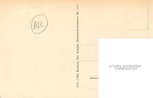 AK / Ansichtskarte Garmisch Partenkirchen Marktplatz  Garmisch Partenkirchen