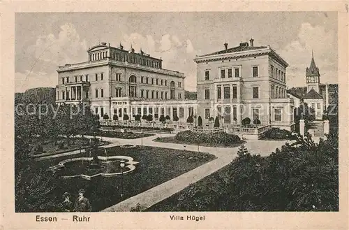 AK / Ansichtskarte Essen_Ruhr Villa Huegel Essen_Ruhr