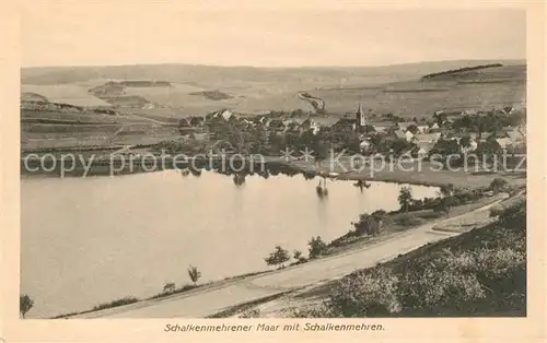 AK / Ansichtskarte Schalkenmehren Schalkenmehrener Maar Schalkenmehren