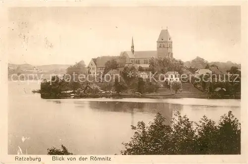 AK / Ansichtskarte Ratzeburg Blick von der Roemnitz Ratzeburg